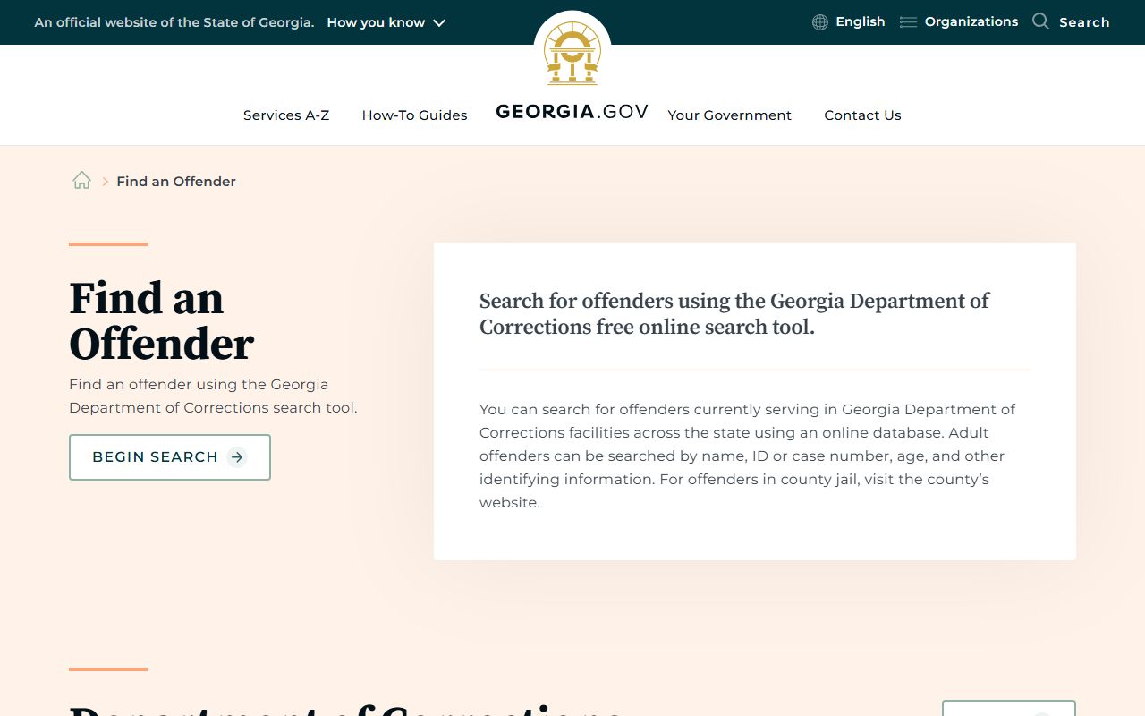Warren County arrest records and Georgia offender search guidance
